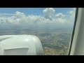 🇪🇸☁️Turbulence😱Passing through the clouds in Spain☁️Air Europa 1066☁️Boeing 787-9 Dreamliner☁️4K