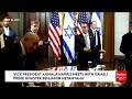 JUST IN: Kamala Harris Meets With Israeli PM Benjamin Netanyahu