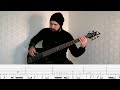 Katatonia - My Twin Bass Cover (Tabs)