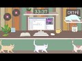 Study with Cats 🎷Pomodoro Timer 50/10 x Animation | Autumn study session with cats and jazzy lofi🍂