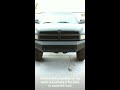 Move Bumper 99' Dodge Ram diy