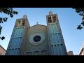 Jaen's tranquil train station and the main road into the city.