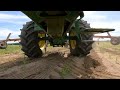 John Deere 4840 & Allis-Chalmers 7060 knifing 28% fertilizer.
