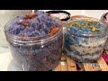 How to make DIY BATH SALTS at Home (3 Colorful Floral & Scented Ideas)