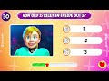 INSIDE OUT 2 QUIZ, How much do you know about Inside Out 2?? 🤢😡🤩