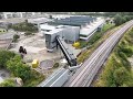 DJI Mini 4 Pro Early Morning Flight Showing Cottingle/White Rose Train Build  STILL NOT FINISHED!!!!