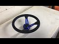73 VW Superbeetle Aftermarket Steering Wheel Install (With Quick Release)