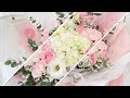 How to Wrap a Flower Bouquet || Flower Bouquet Tying & Wrapping Techniques & Ideas | 螺旋花腳手綁花束 | 花束包装