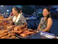 Still Delicious for Dinner! Grilled Fish, Chicken, Pork Ribs & More - Best Cambodian Street Food