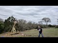 Mongo Trebuchet - 3/14 experiment #1