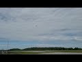 Dawson,Wrigley and Ivy taking off on their first flight!