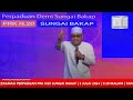 Dr Abu Hafiz Salleh Hudin - Ucapan Penuh di Grand Finale Ceramah Mega Perpaduan PRK Sungai Bakap