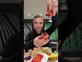 trying mcdonalds in japan