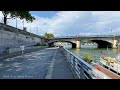 [4K] The Louvre to Eiffel Tower along Seine River in Paris France 🇫🇷 Walking Tour Vlog & Guide