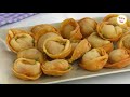 Fried Chicken Wonton/ Momo recipe for kids by Tiffin Box | Chinese Fried Wontons/ Fried Dim Sum