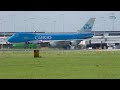 Amsterdam Schiphol Airport - 747 Heaven - Pt 1 - Stacked Arrival!