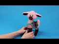 I sewed a simple toy out of socks - a tutorial of a funny llama!