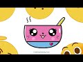 How to Draw Cute Kitty Bowl Easy Step-By-Step Drawing and Coloring for Kids and Toddlers
