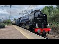 60532 Blue Peter opens up through Alexandra Palace | 13/07/2024