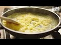 ASMR egg cooking commercial with Italian whispering