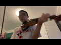 One attempt at What a Wonderful World (Violin 1)