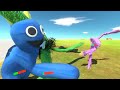 Poppy Playtime vs Rainbow Friends - Animal Revolt Battle Simulator