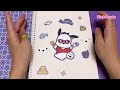 UNBOX/ASMR Decorate with Sticker SANRIO ❤️ | Pink Panda #sanrio #sticker #decoration #unbox #asmr