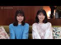 有村架純＆浜辺美波のプライベート会話をのぞき見!?可愛すぎるアドリブにほっこり！　JA 共済 WEB 動画 シリーズ『カスミナミ』第1 弾 「第二ボタン」　メイキング＆インタビュー