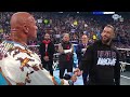 The Rock reconoce a Roman Reigns - WWE SmackDown 1 de Marzo 2024 Español