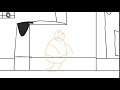 ghost in trouble animation