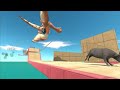 [Mosasaurus Pool] Can Animals or Dinosaurs Evade? - Animal Revolt Battle Simulator
