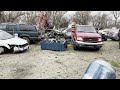 I Found MULTIPLE Phones, Weapons, Money, & More In An Abandoned Car At The Junkyard! TREASURE HUNT!
