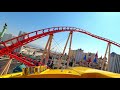 Big Apple Coaster POV | New York, New York Hotel & Casino Las Vegas【4K】