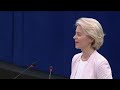 COMISIÓN UE: VON DER LEYEN dice que no permitirá EXTREMISTAS DESTRUYAN estilo de VIDA EUROPEO |RTVE