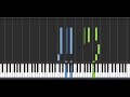 Emilie Autumn - What will I remember (Piano Cover / Synthesia Tutorial) Lullaby Music Box Version