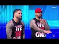 Sami Zayn, Kevin Owens y Los Usos cara a cara - WWE SmackDown 28 de Abril 2023 Español Latino
