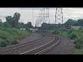 NS Enthonal Train roars west onto the Lehigh