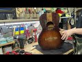 Vintage American guitar restoration