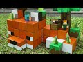 🦊 Cardboard Fox Lodge Diorama | Relaxing Handmade Show for Minecraft Fans