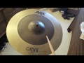 Sabiani AAX JoJo Mayer Omni 18 Inch cymbal demo