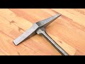 Blacksmithing - Forging a chipping hammer