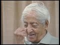 The Ending of Fear | Krishnamurti