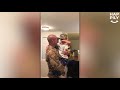 Military Dad Surprises Son During Nerf War After Deployment