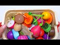 Satisfying Video | How to Cutting Wooden Fruits and Vegetables ASMR