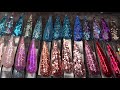 Glitterbels  Loose Glitter swatches