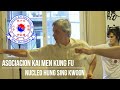 Técnica de kung fu: Patada frontal y garra de Tigre