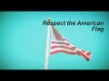 Cool American Flag video, (with text!)