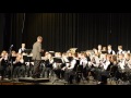 Fort Zumwalt NOrth High School Wind ensemble 3-10-16 Spring Concert