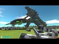 FPS AVATAR SAVE GODZILLA FROM ZOMBIE MOSASAURS MAZE TRAP - Animal Revolt Battle Simulator ARBS