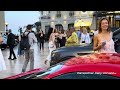 MONACO BEAUTIFUL LADY NIGHTLIFE 🦇HAMDY BATMOBILE PARTY🥂 #monaco #billionaires #supercars